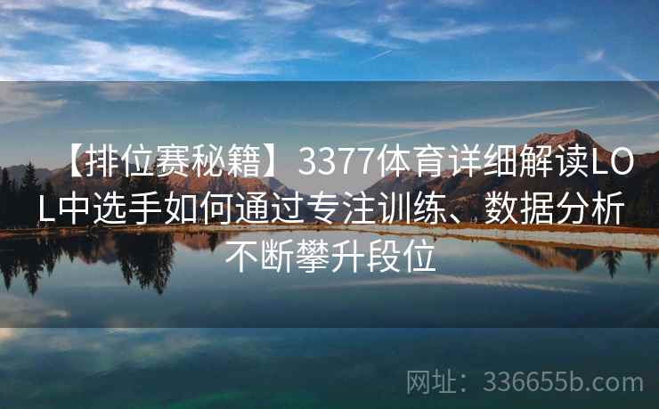 【排位赛秘籍】3377体育详细解读LOL中选手如何通过专注训练、数据分析不断攀升段位